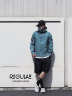Black Nylon Zip Detail Cargo - Men's