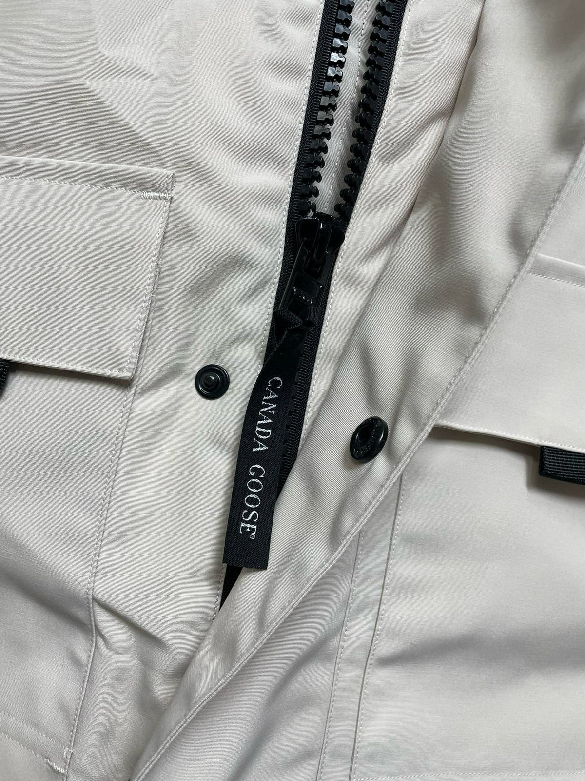 Black Nylon Down Parka - Men's