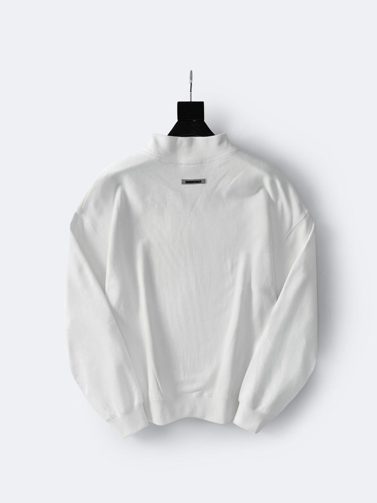 Essentials White Small Logo Sweatshirt - Men's