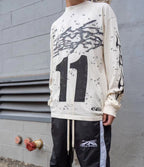 Black and White T-Shirt - Men's