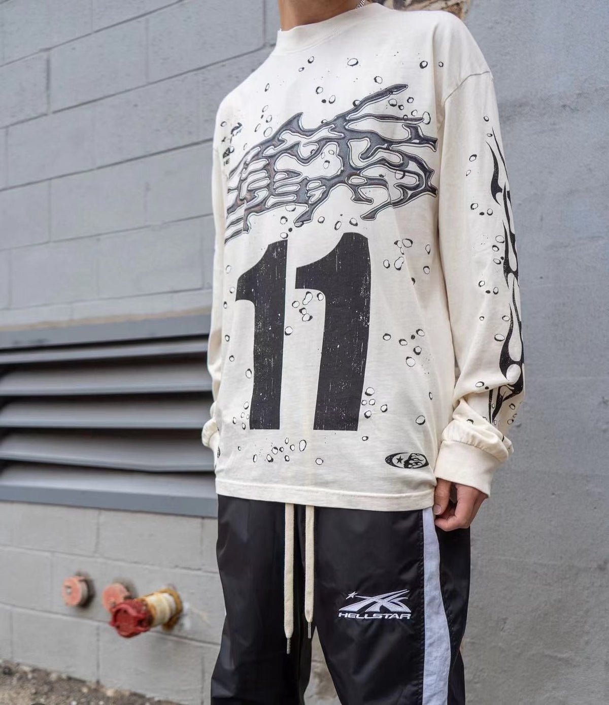 Black and White T-Shirt - Men's
