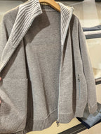 Oatmeal Grey Sweater - Men's