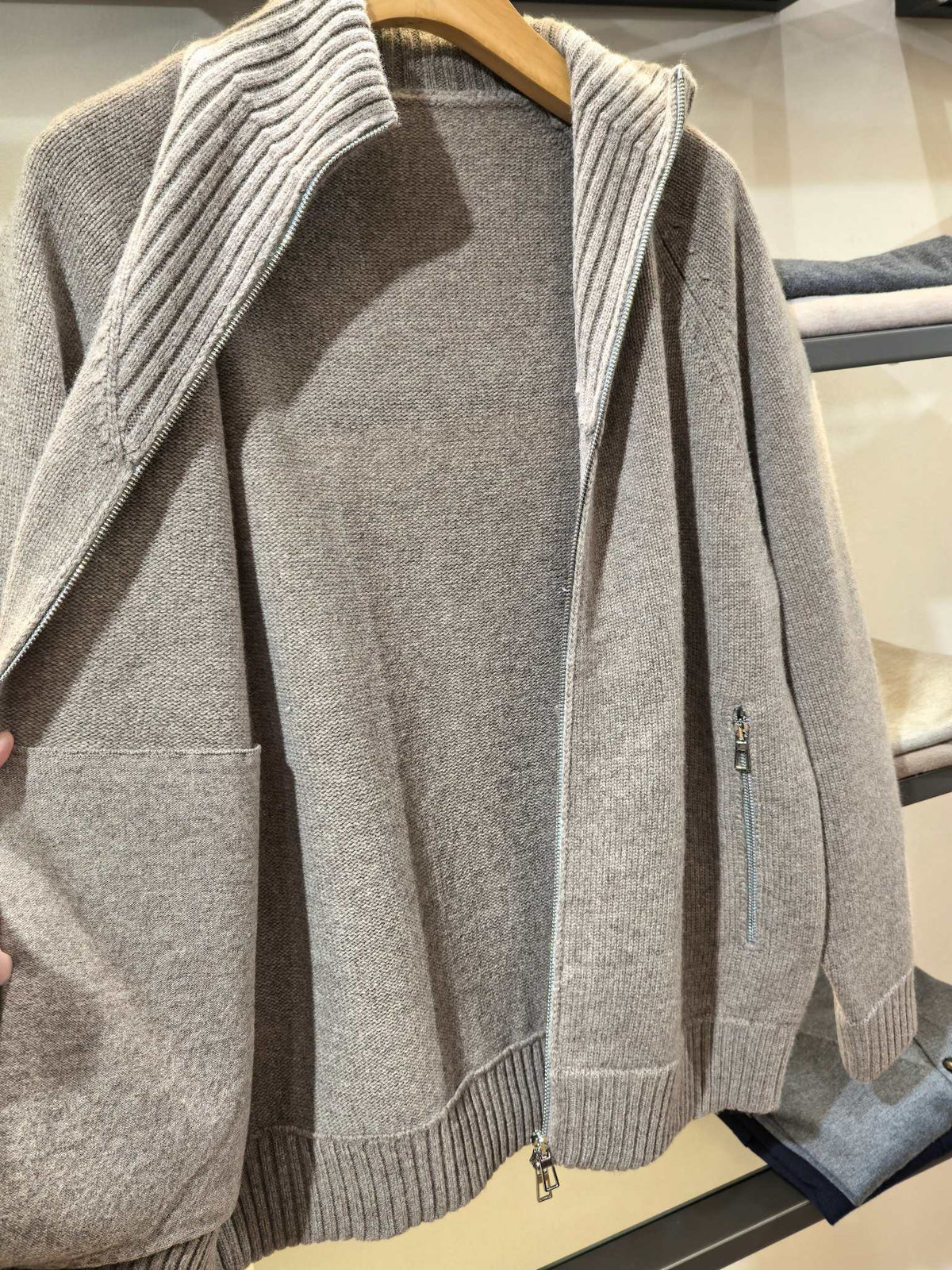 Oatmeal Grey Sweater - Men's