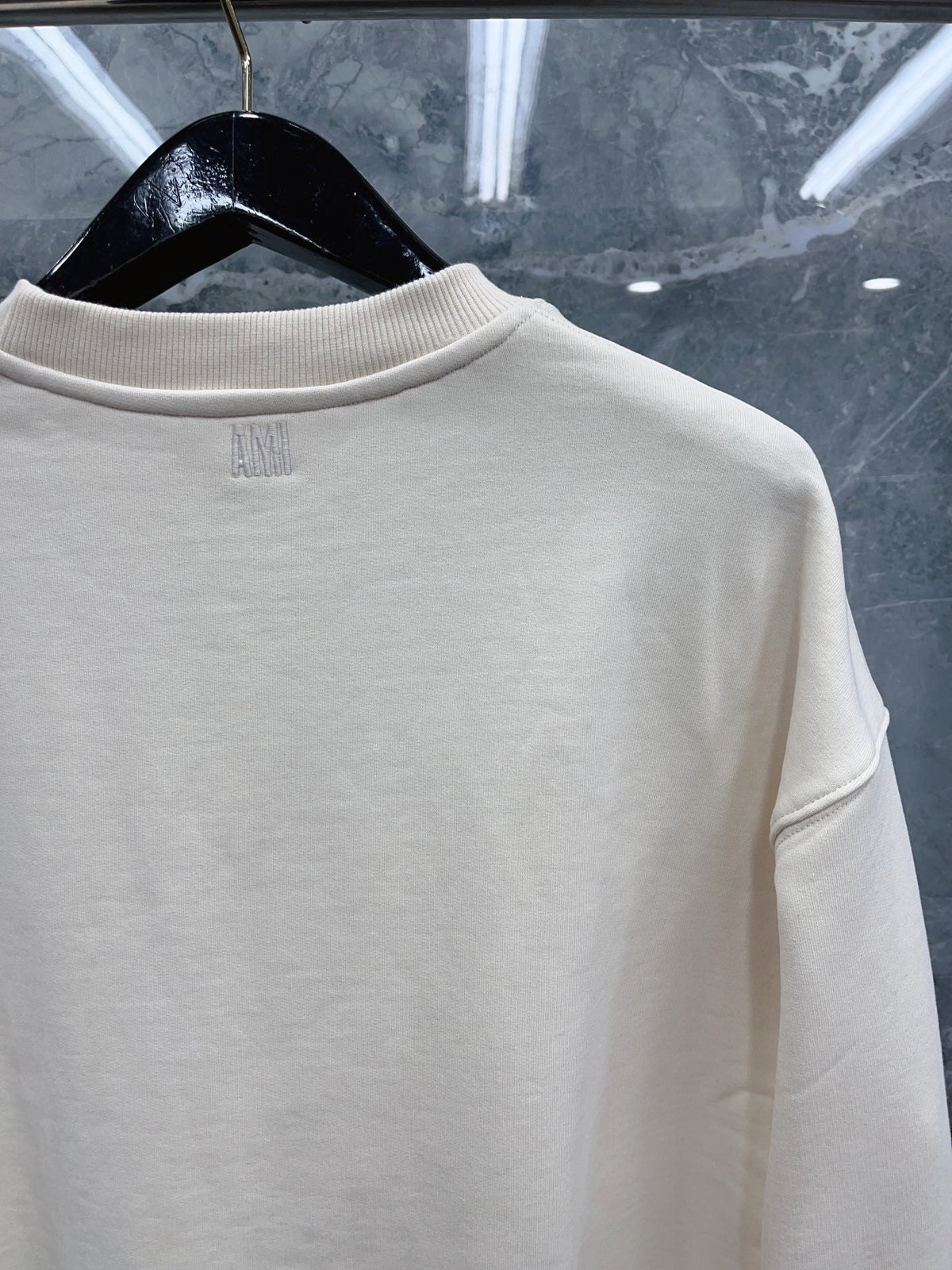 Black and White Sweatshirt - Men's