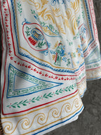 Ornate Print Silk Shorts - Men's