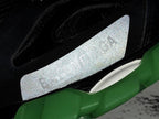 Track Black and Green Sneakers
