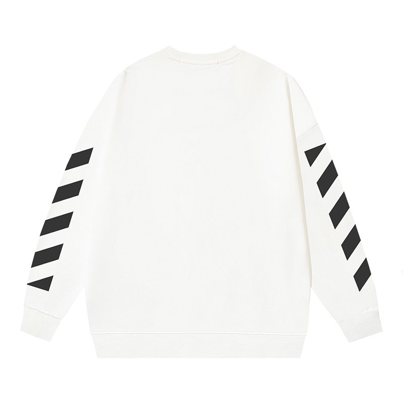 Bold Diagonal Arrows Sweatshirt - Men's