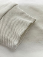 Navy Cotton Label Patch Crewneck - Men's