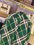 Green Flannel Check Long-Sleeve - Men's
