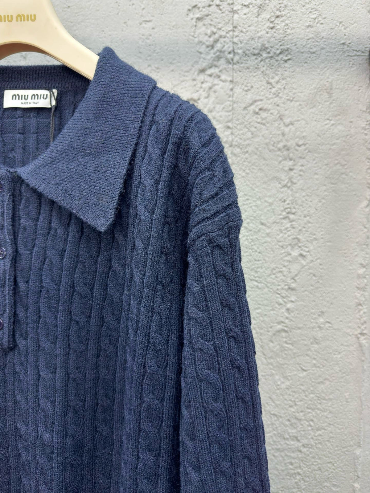 Miu Blue Polo Shirt - Women's