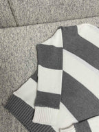 Grey Knit Argyle Long-Sleeve - Men's