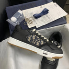 B27 Low Black Oblique Sneakers