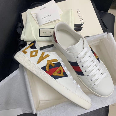 Ace Loved Gold Sneakers - Men's