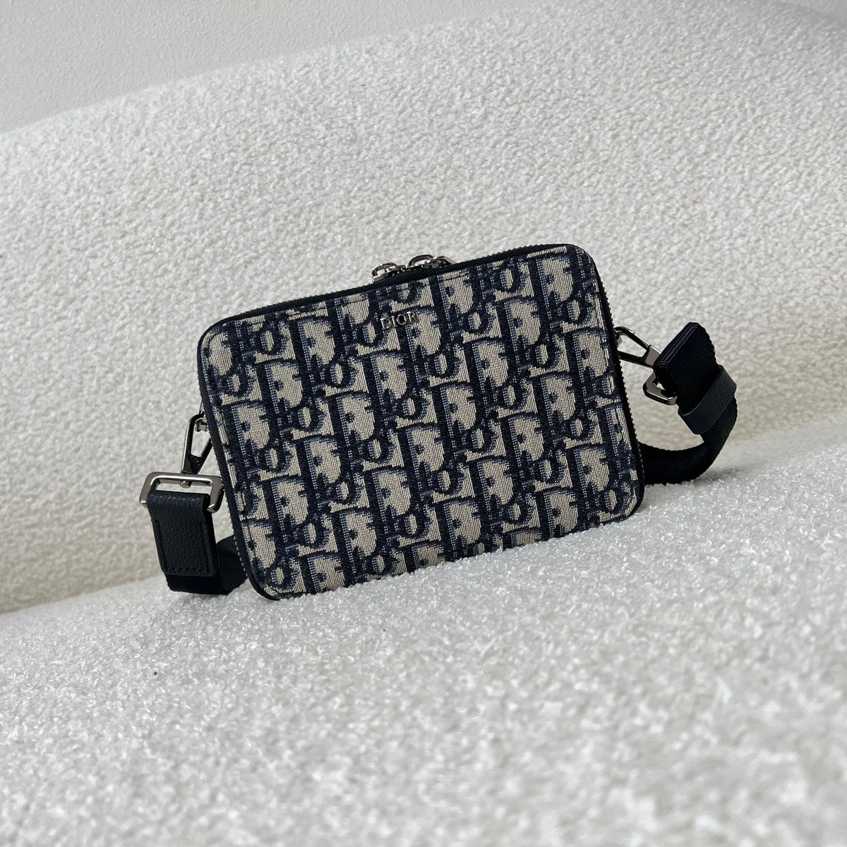 Black and Grey Crossbody Bag