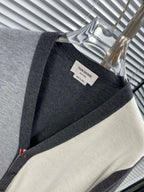 4-Bar Colourblock Cardigan - Men's