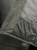 Black Nylon Down Parka - Men's