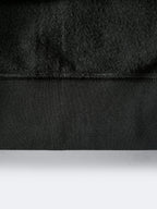 White Cotton Plain Zip-Through - Men's
