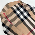 Beige Cotton Exploded Check Long-Sleeve - Men's