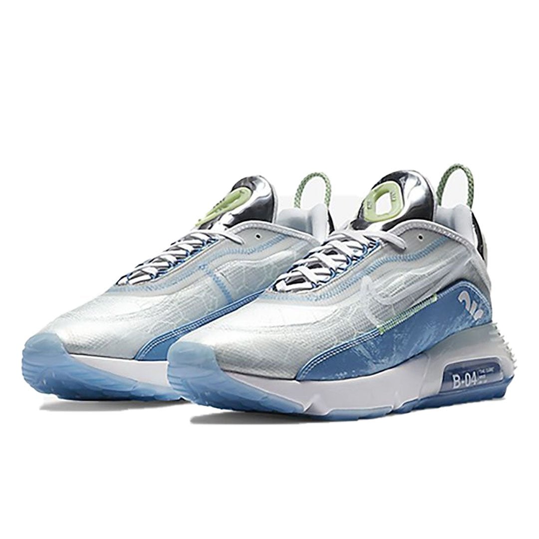 Air Max 2090 – the upper incorporates geometric patterns with local metallic details, imitating – LUX VERSE Luxury Designer Fashion Outlet