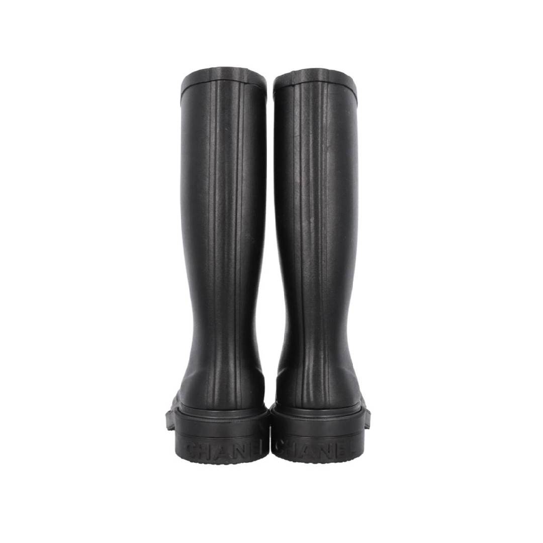 Rubber Rain Boots Black