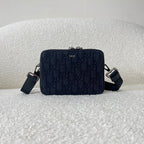 Black and Grey Crossbody Bag