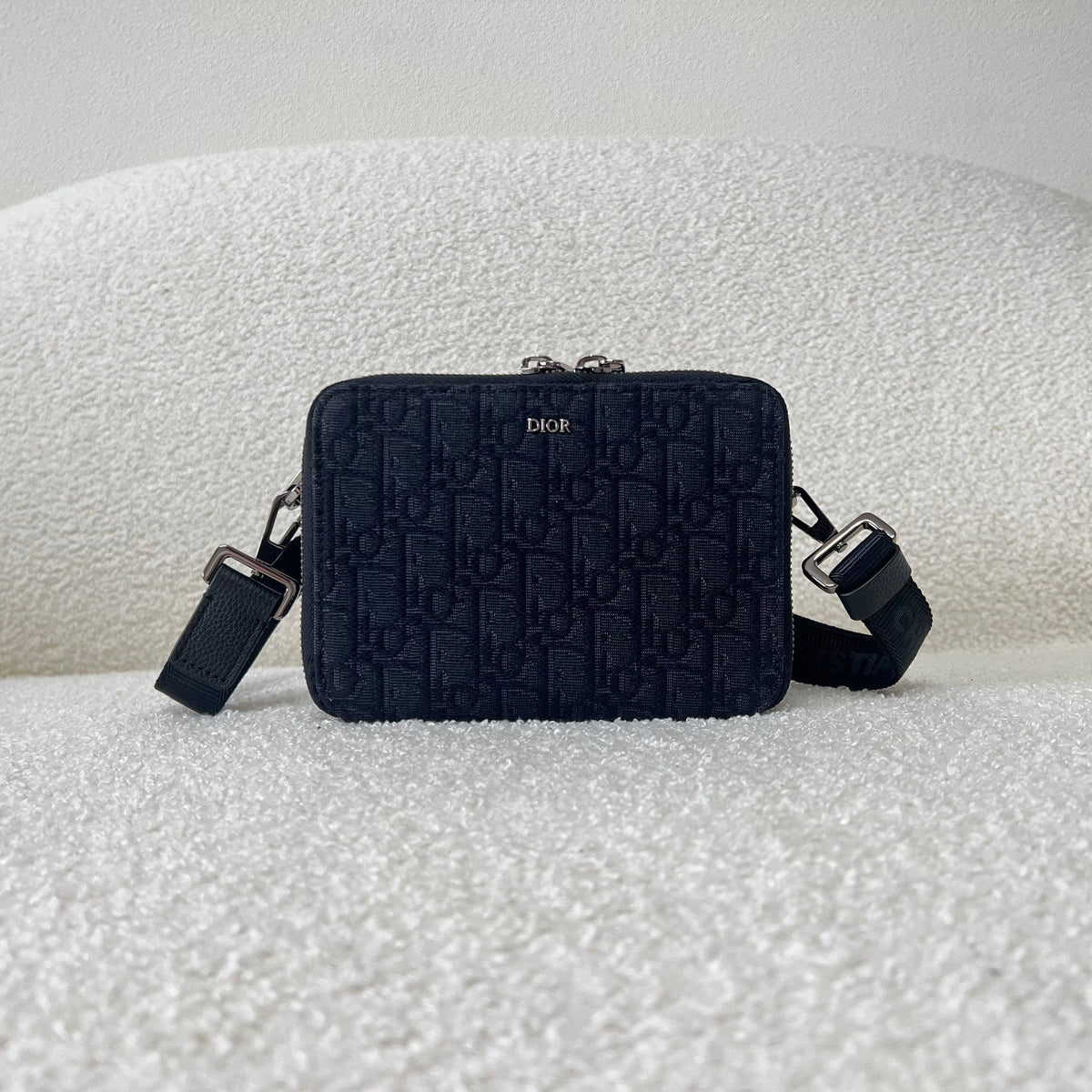 Black and Grey Crossbody Bag