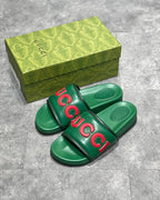 Black and Green Slides