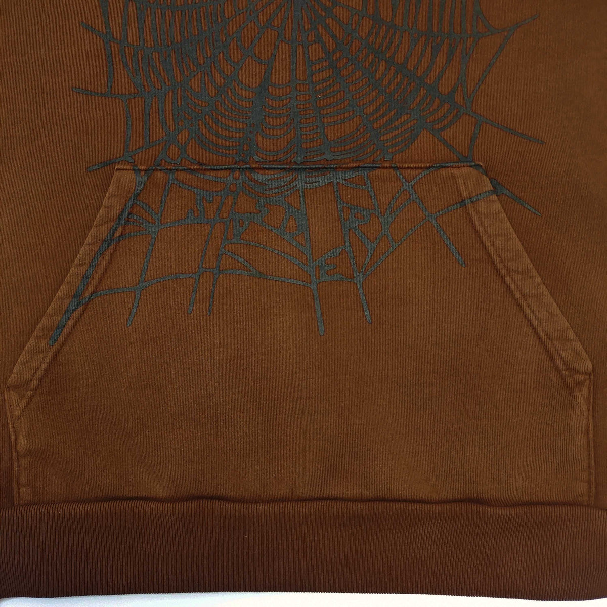 Brown Cotton Graphic Pullover - Men's