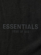 Essentials Black Tonal Sweat Trousers - Men's