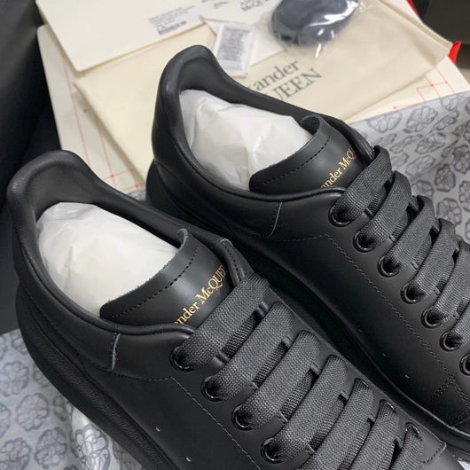 Oversized All Black Sneakers