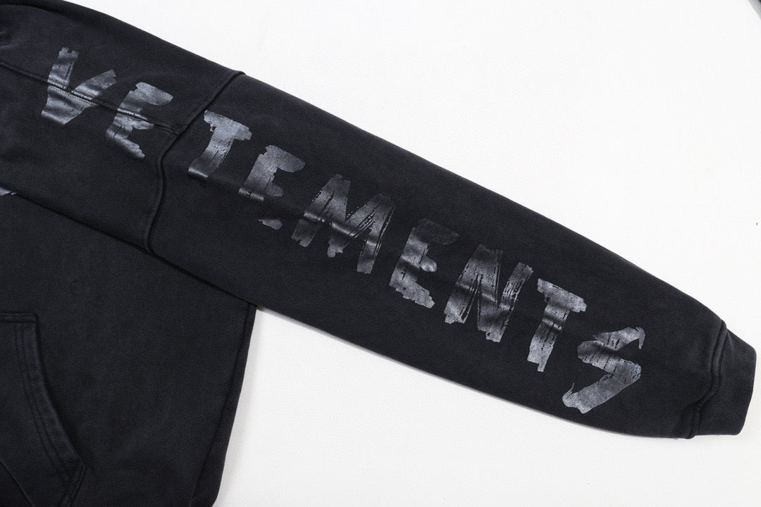 Faded Graphic Hoodie - Men's