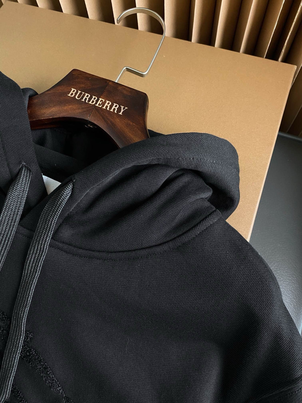 Tonal Embroidered Hoodie - Men's