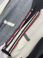 4-Bar Colourblock Cardigan - Men's