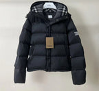 Black Puffer Jacket - Men's