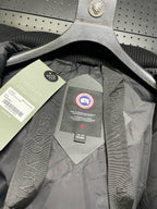 Black Nylon Down Parka - Men's