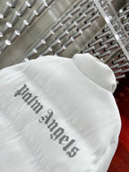 White Puffer Jacket - Men's