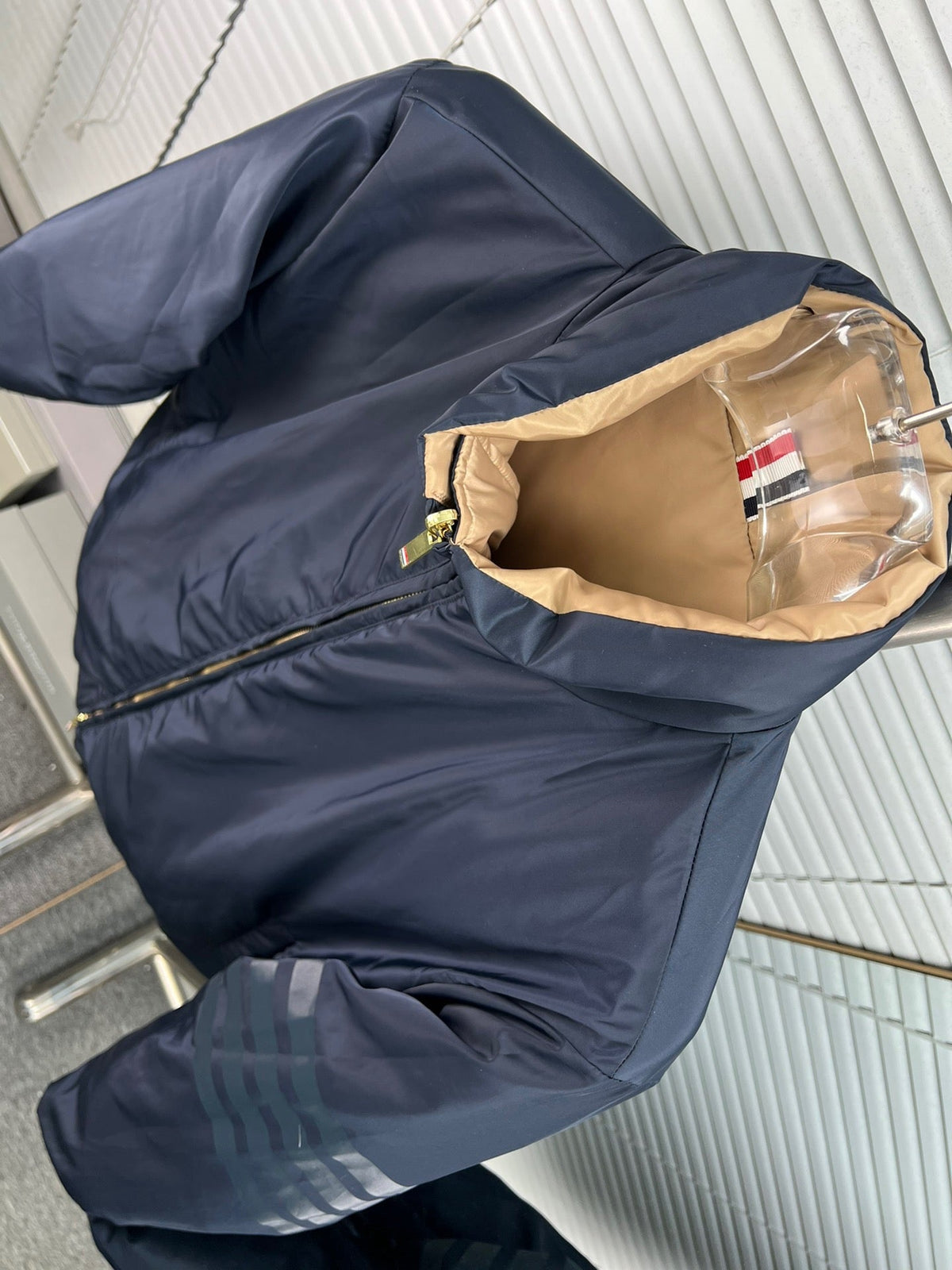 4-Bar Bomber Navy - Men's