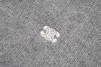 Grey Cotton Chest Logo Long-Sleeve - Men's