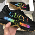 Rhyton Rainbow Logo Sneakers