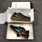 Rhyton Rainbow Logo Sneakers