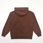 Brown Cotton Graphic Pullover - Men's