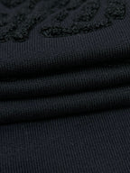 Navy Tonal Logo Hoodie - Men's