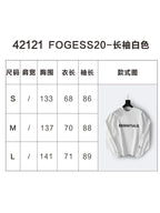 Essentials White Logo Sweatshirt - Men's