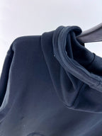 Navy Cotton Graphic Pullover - Men's
