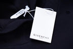 Black Cotton Logo Pullover - Men's