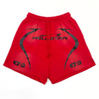 Dark Red Shorts - Men's