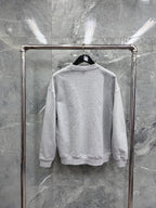 Navy Cotton Heart Logo Crewneck - Men's