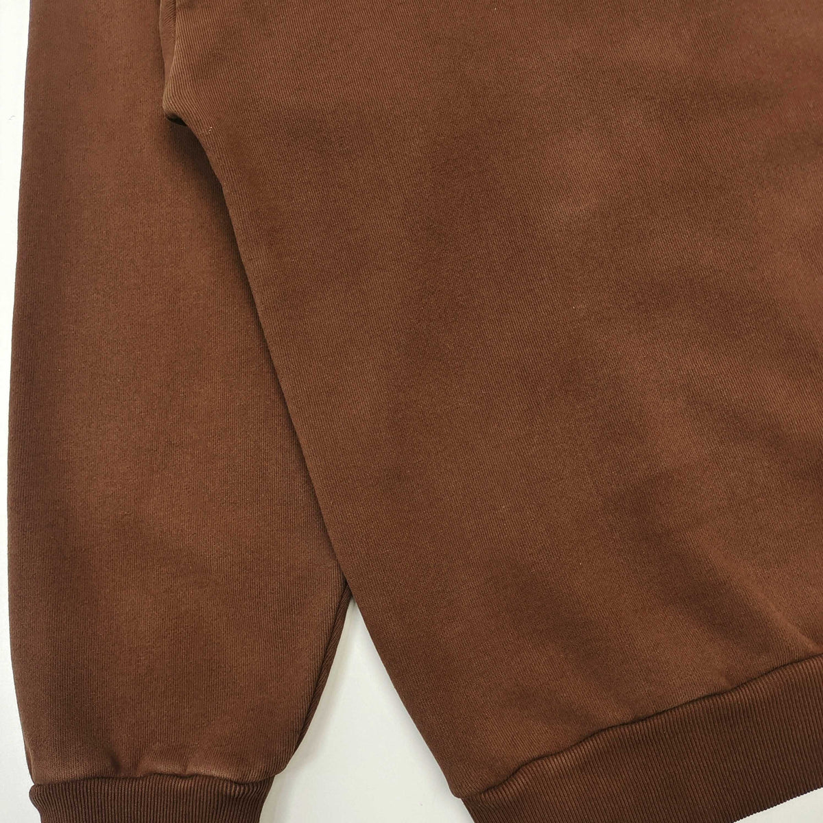 Brown Cotton Graphic Pullover - Men's