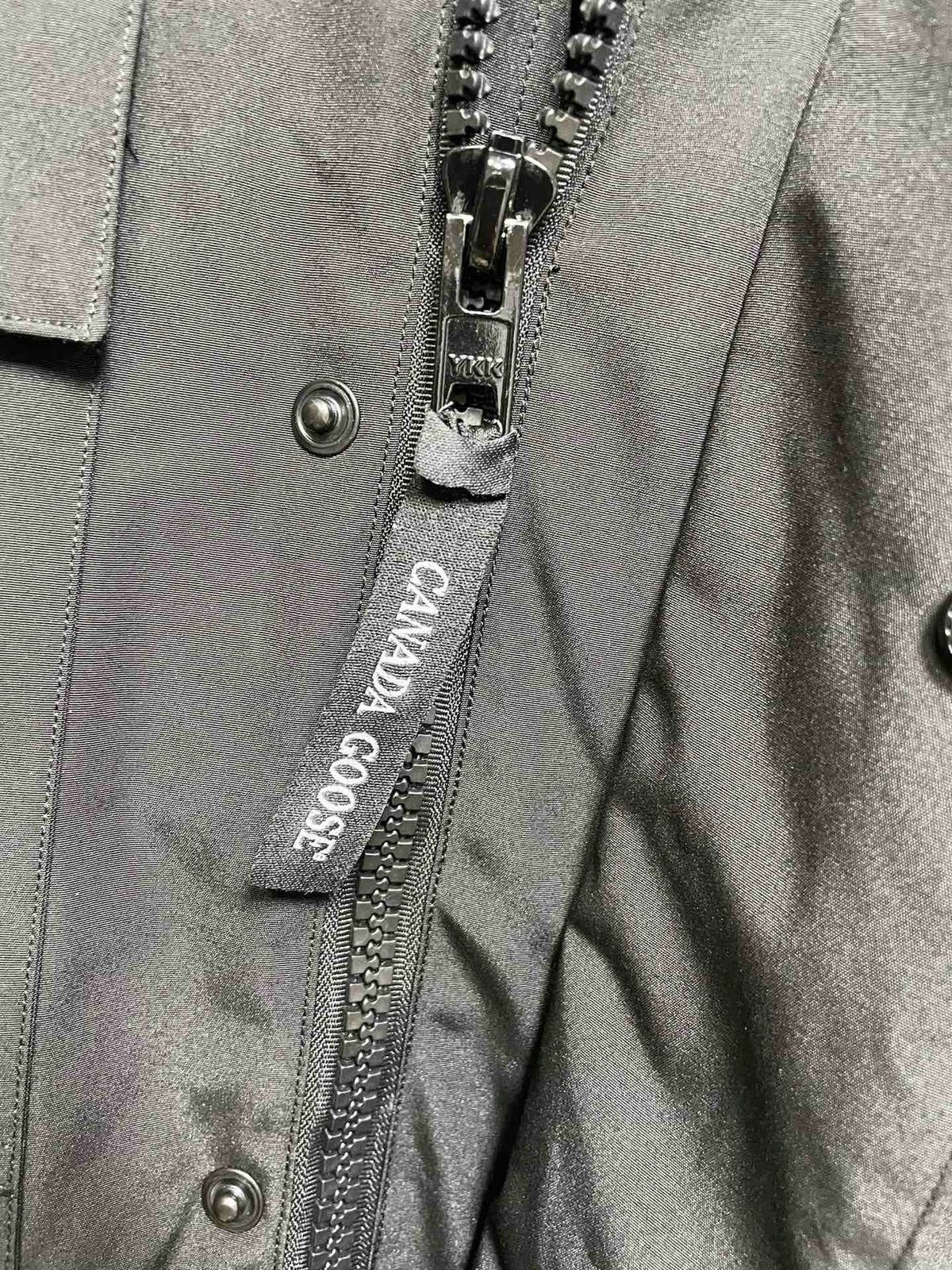 Black Nylon Down Parka - Men's