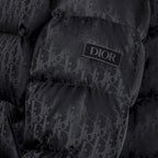 Oblique Down Jacket – both modern and relaxed, it features a two-way zip closure with double pulls, – LUX VERSE Luxury Designer Fashion Outlet